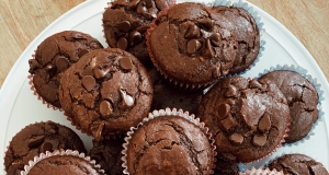 Eggless Peanut Butter Chocolate Muffins