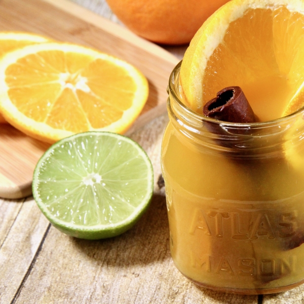 Spiced Orange-Cinnamon Cider