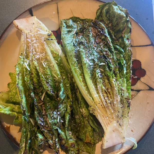 Grilled Hearts of Romaine