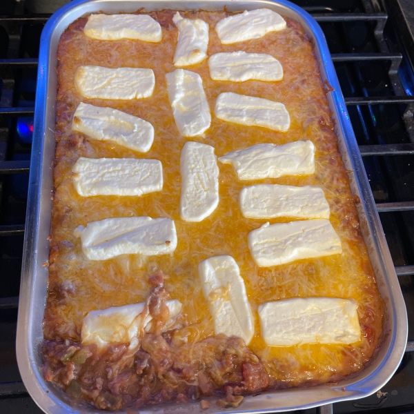 Mexican Lasagna Chip Dip
