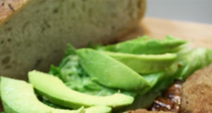 Grilled Pork Belly BLT with Fried Tomatoes and Avocado