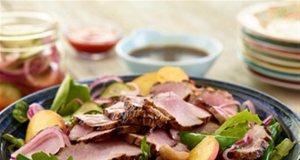 Peachy Korean BBQ Salad