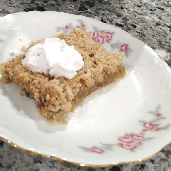Peanut Butter Apple Crisp