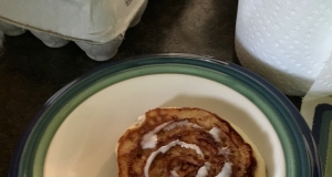 Cinnamon Roll Pancakes