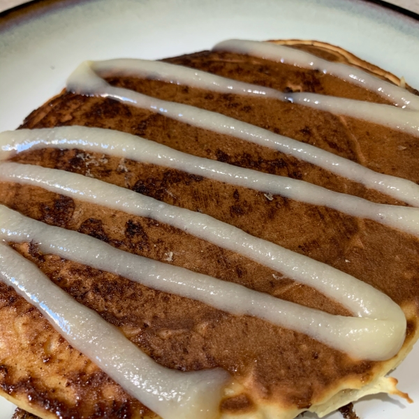 Cinnamon Roll Pancakes