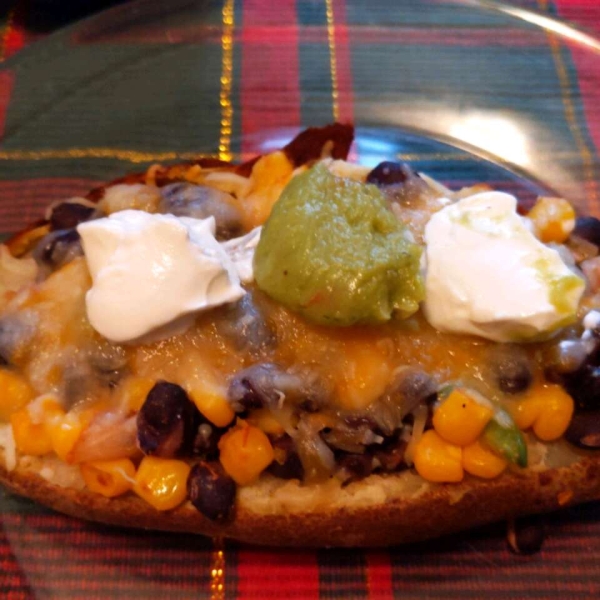 Vegetarian Southwestern Potato Skins