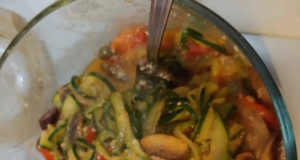 Zucchini Noodle Primavera