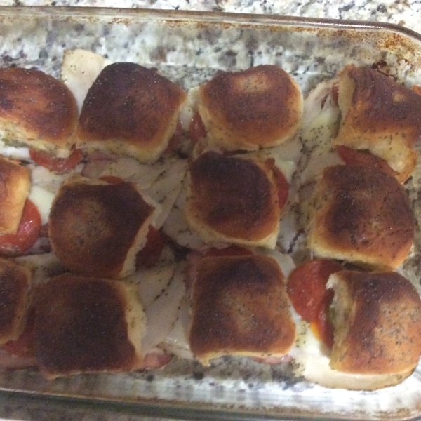 Baked Hawaiian Sandwiches