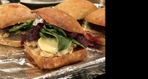 Brie, Cranberry, and Turkey Paninis for 2