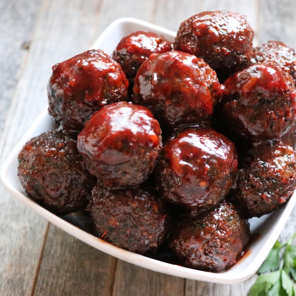 Sweet and Sour Vegetarian Meatballs