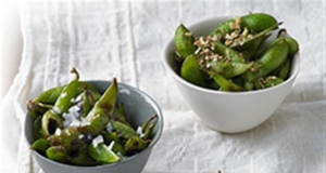 Wok Charred Edamame 3 Ways