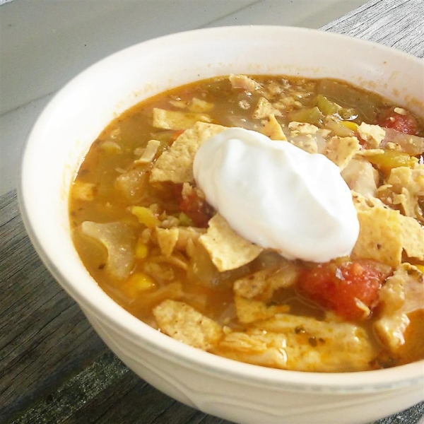 Quick and Easy Chicken Pozole