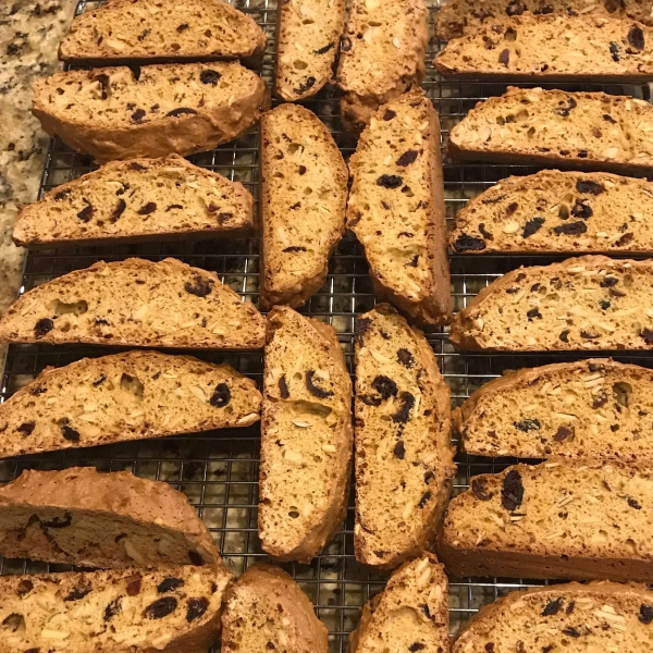 Cranberry Almond Biscotti