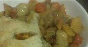 Curry Root Vegetable Pot Pie