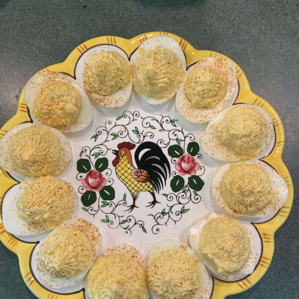 Fully Loaded Deviled Eggs
