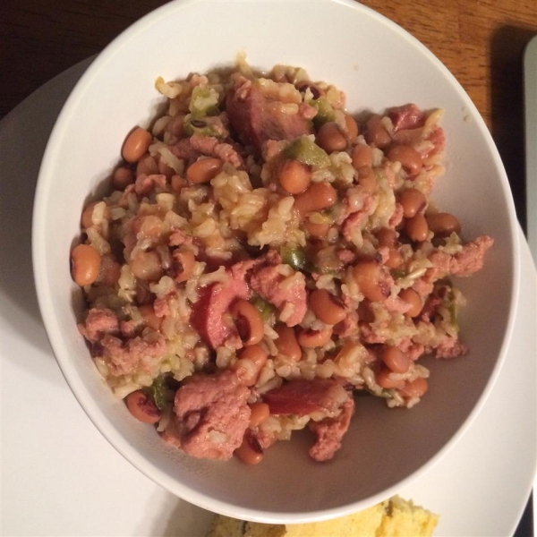 Creole Black-Eyed Peas and Rice