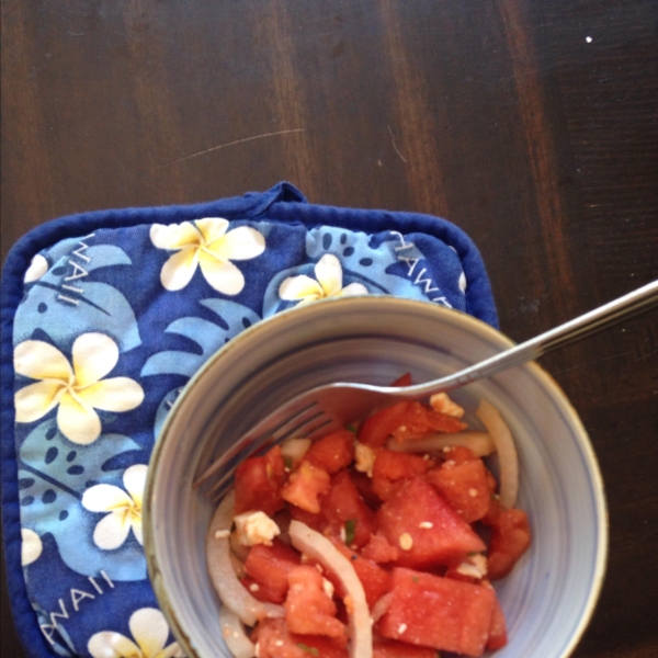 Tomato Watermelon Salad