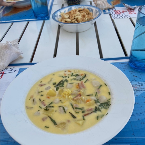 Chef John's Bay Scallop Chowder