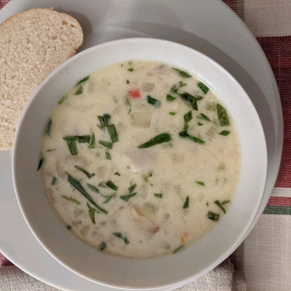 Chef John's Bay Scallop Chowder