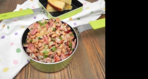 Black-Eyed Pea and Ham Casserole