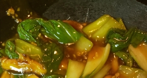 Baby Bok Choy and Shiitake Stir-Fry