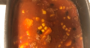 Sausage & Sweet Potato Chili