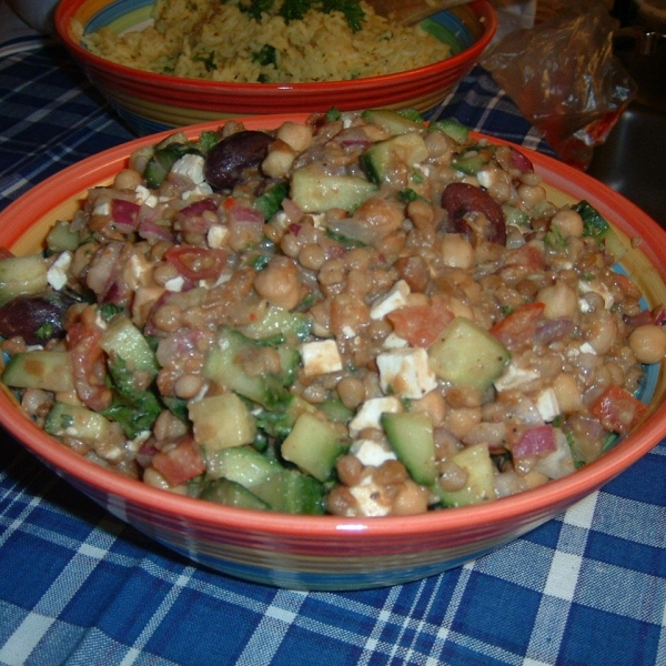 Greek Lentil Salad