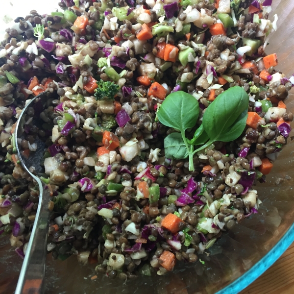 Greek Lentil Salad