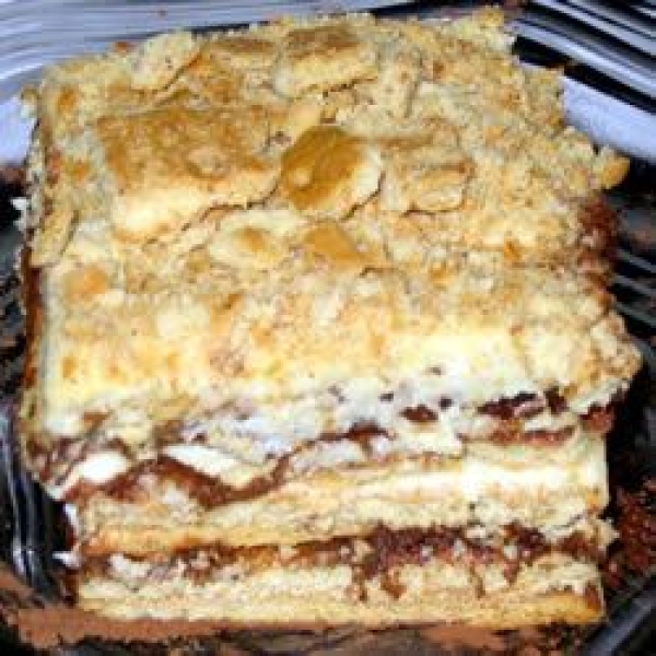 No-Bake Zebra Cake
