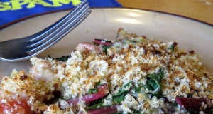 SPAM® and Chard Gratin