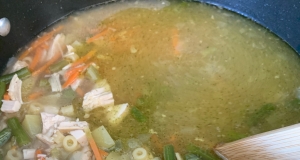 Next Day Turkey Soup
