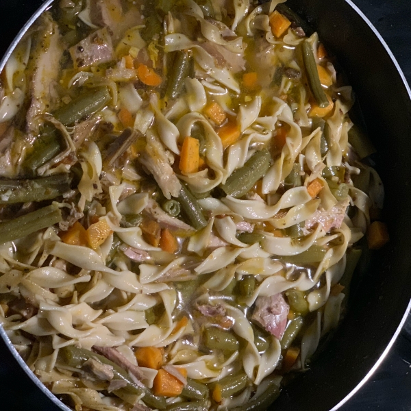 Next Day Turkey Soup