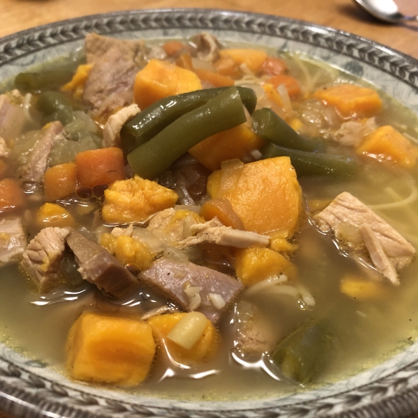 Next Day Turkey Soup