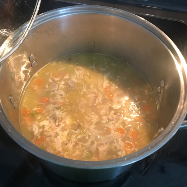 Next Day Turkey Soup