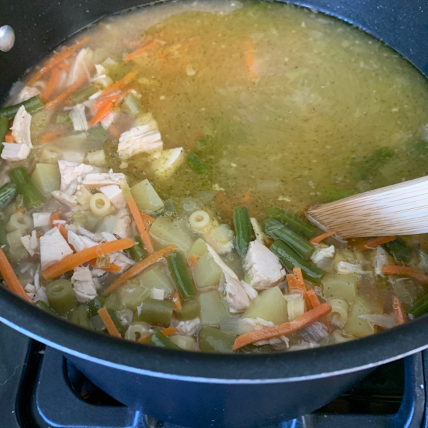 Next Day Turkey Soup