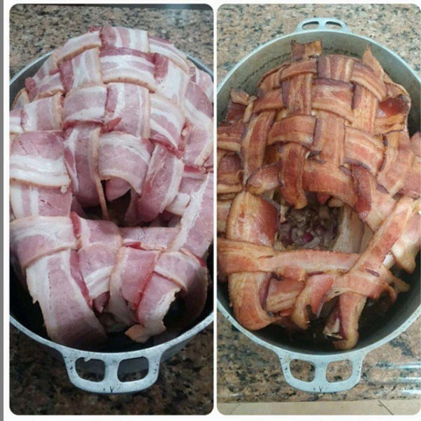 Bacon Wrapped Turkey
