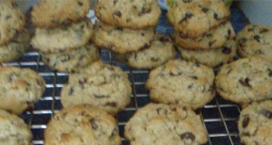 Chocolate-Coconut Lunchbox Cookies
