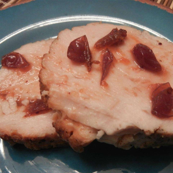 Slow Cooker Cranberry Turkey Breast