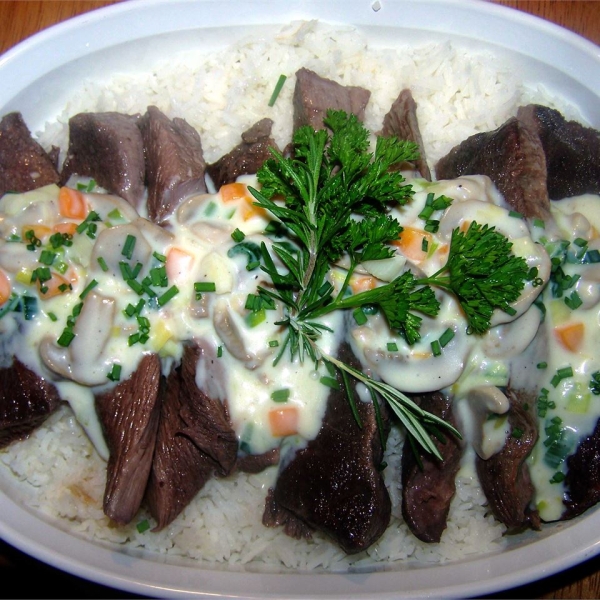Rosemary Mushroom Goose Breast