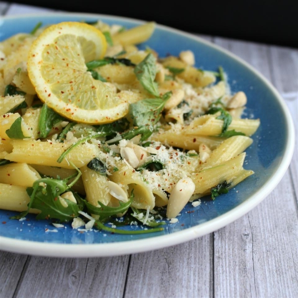 Gluten Free Fresh Lemon and Basil Penne
