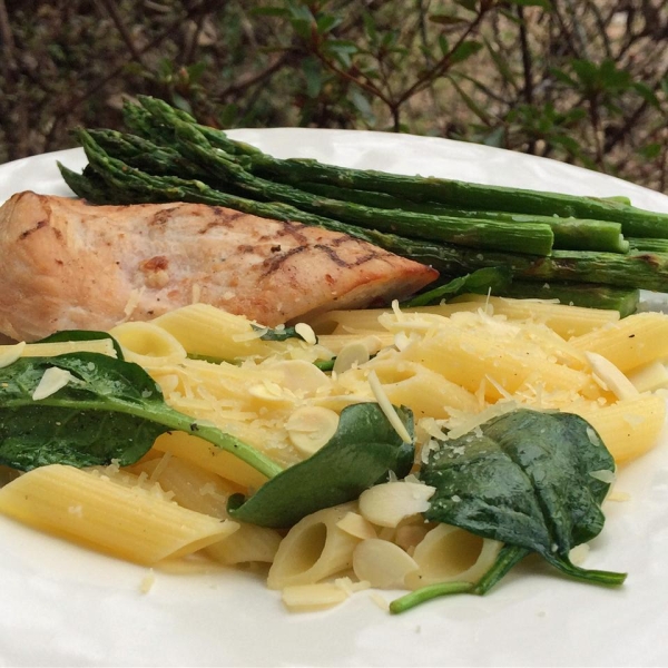 Gluten Free Fresh Lemon and Basil Penne