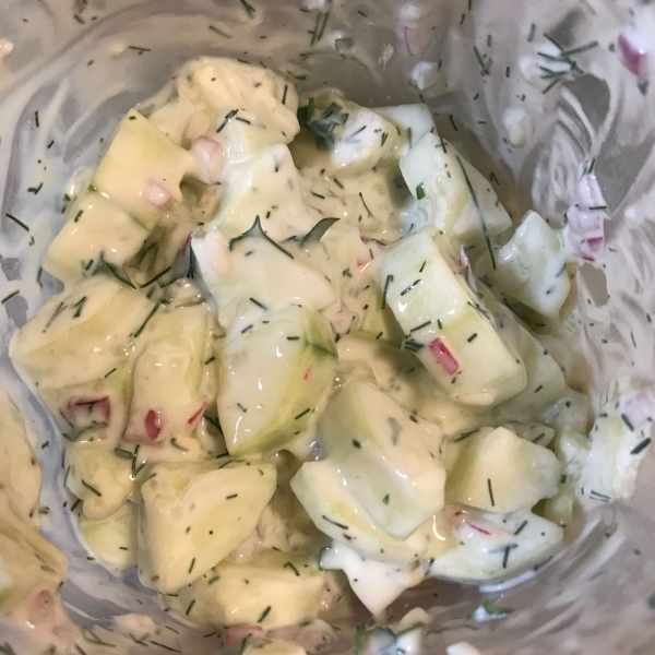 Cool Cucumber Salad