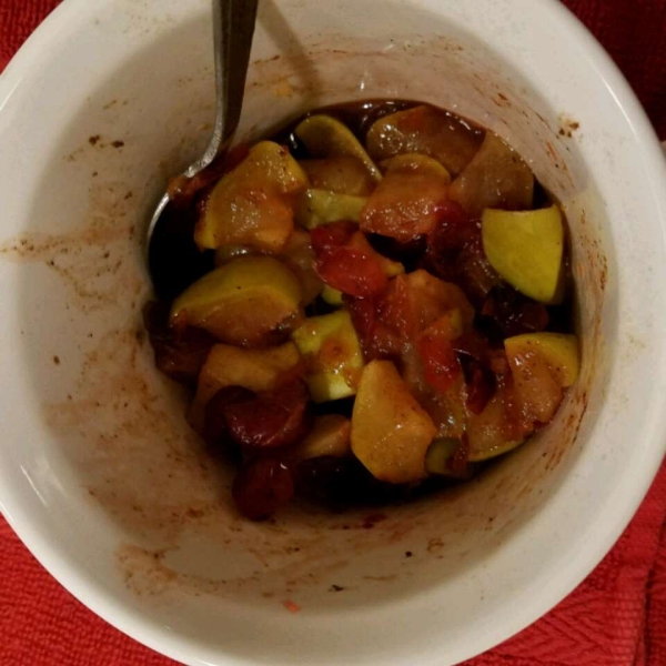 Microwave Baked Apples