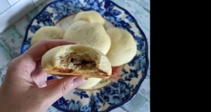 Baked Siopao (Filipino Meat Bun)
