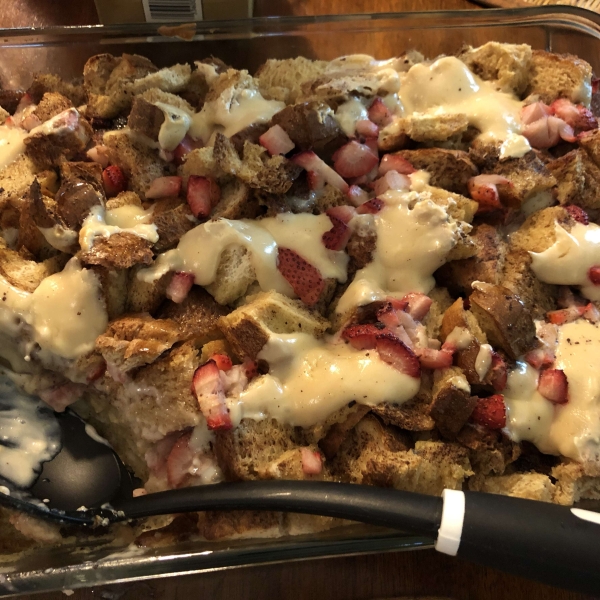 Strawberry Cream Cheese French Toast