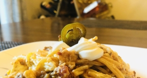 Taco Spaghetti Bake