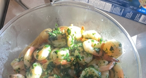Garlic Butter Shrimp with Parsley