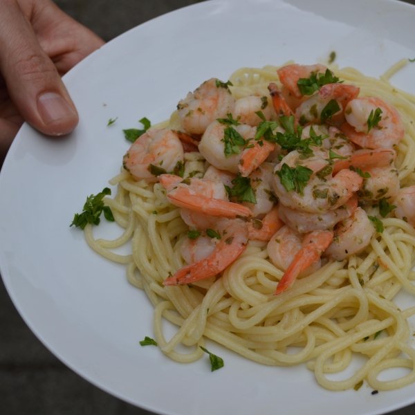 Garlic Butter Shrimp with Parsley