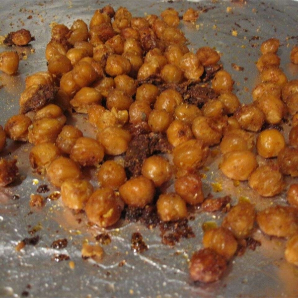 Roasted Spicy Garbanzo Beans