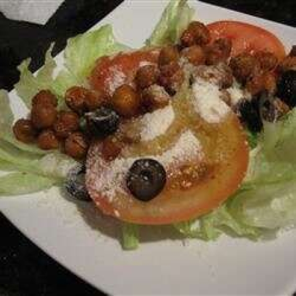 Roasted Spicy Garbanzo Beans